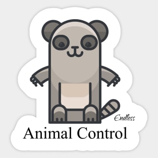 Animal Control T-shirt Sticker